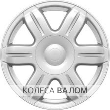 K&K KC670 6x15 4x100 ET48 54.1 сильвер Solaris